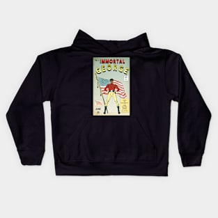 Immortal George Retro Comics. Kids Hoodie